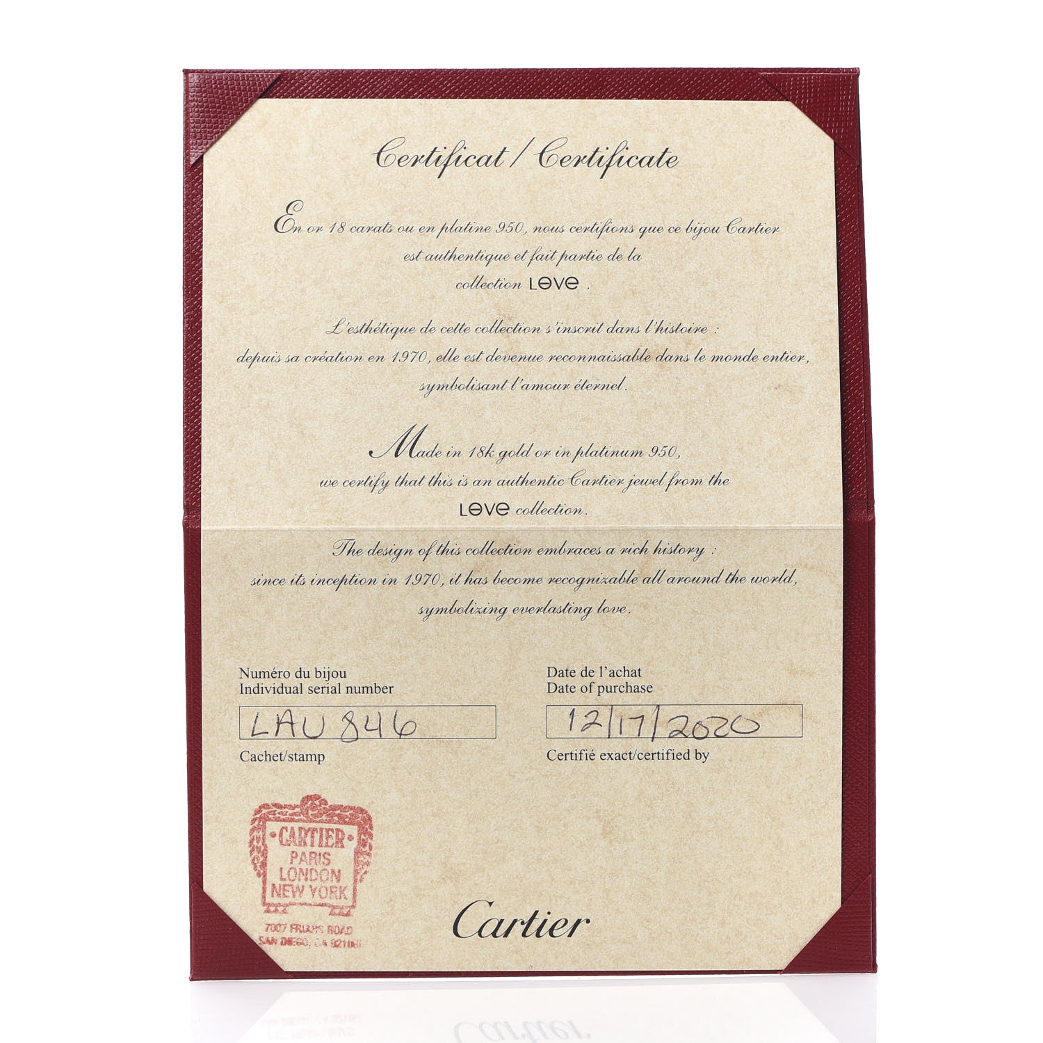 Cartier 18K Yellow Gold Small Juste Un Clou Ring 57 8 6 of 7