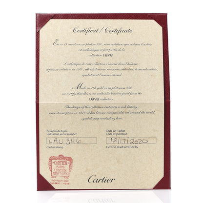 Cartier 18K Yellow Gold Small Juste Un Clou Ring 57 8 6 of 7
