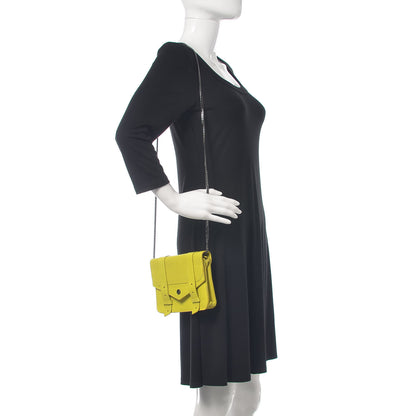 Proenza Schouler Lambskin PS1 Large Chain Wallet Sunshine 2 of 15