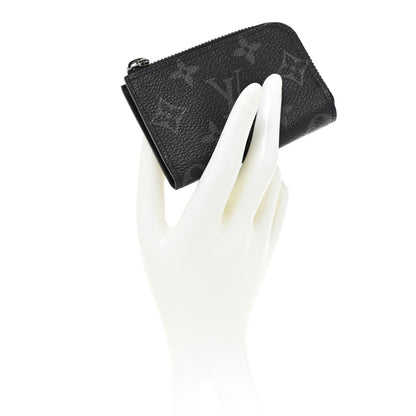 Louis Vuitton Monogram Eclipse Coin Purse 2 of 7