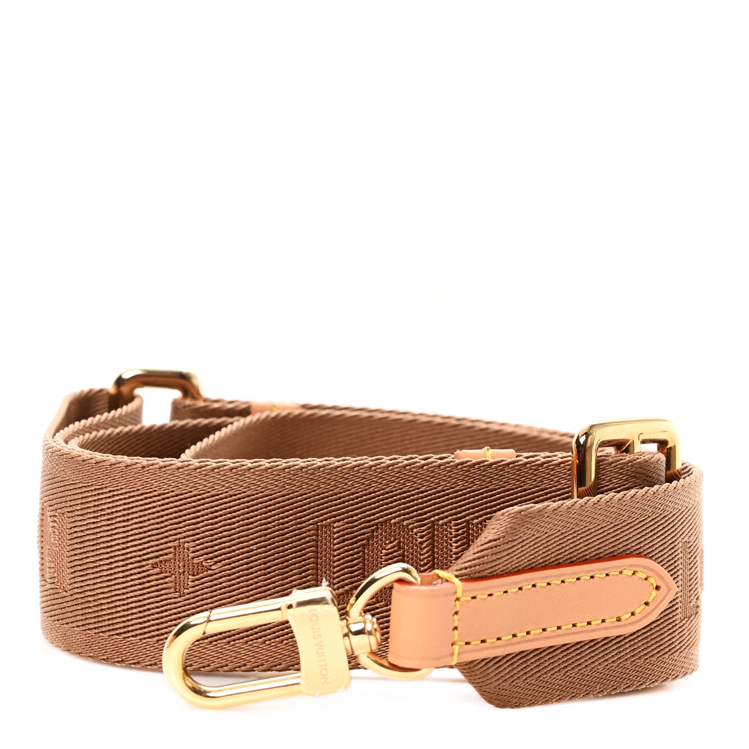 Louis Vuitton Jacquard Looping Shoulder Strap Brown 1 of 4