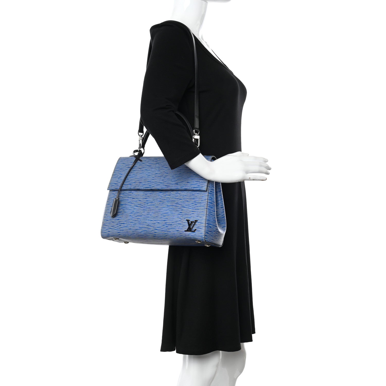 Louis Vuitton Epi Cluny MM Denim Light 2 of 10