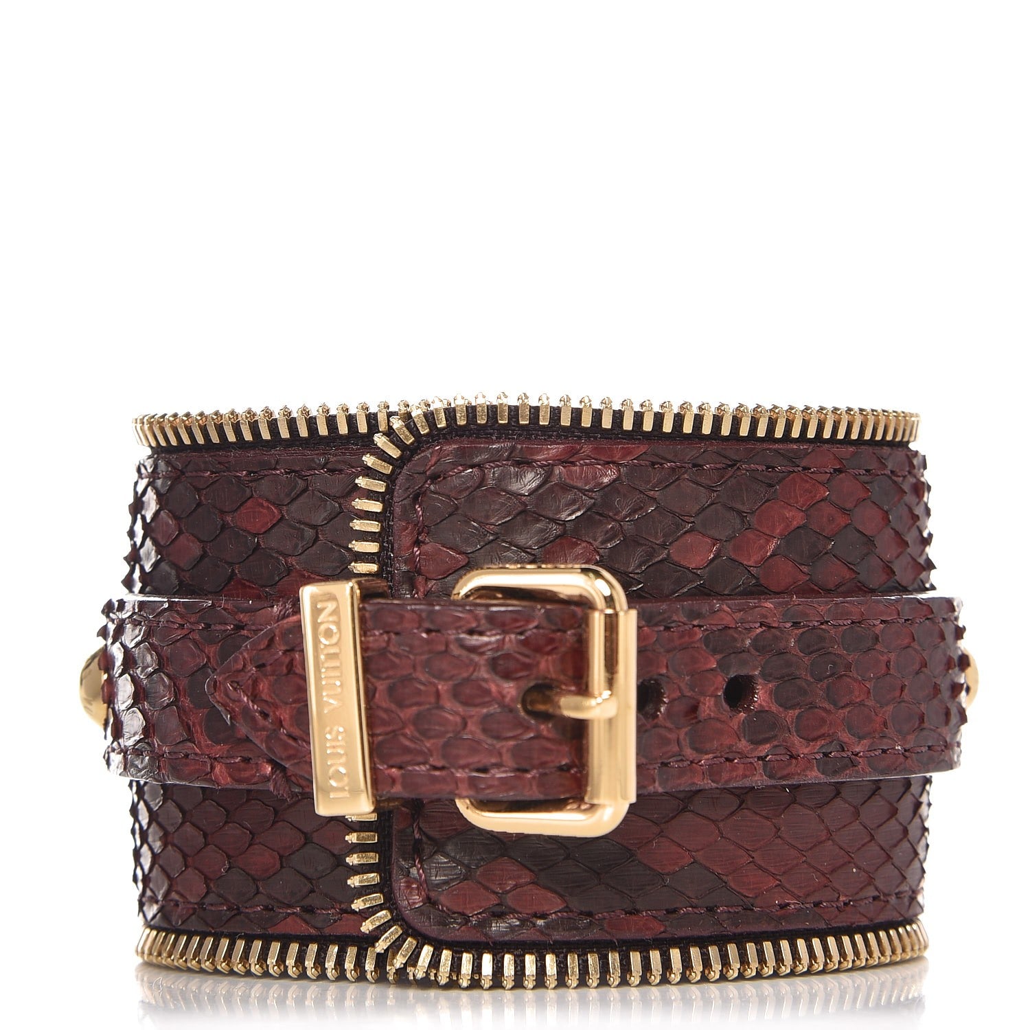 Louis Vuitton Python Zippy Cuff 1 of 4