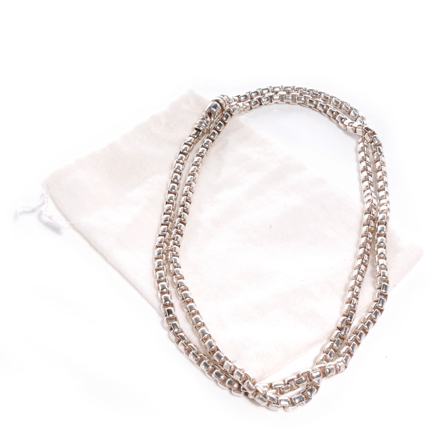 Sterling Silver 5mm Box Chain Necklace