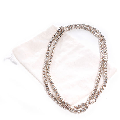 David Yurman Sterling Silver 5mm Box Chain Necklace 6 of 6