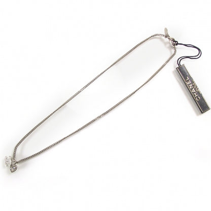 Chanel Crystal Mini Heart CC Logo Necklace 1 of 5