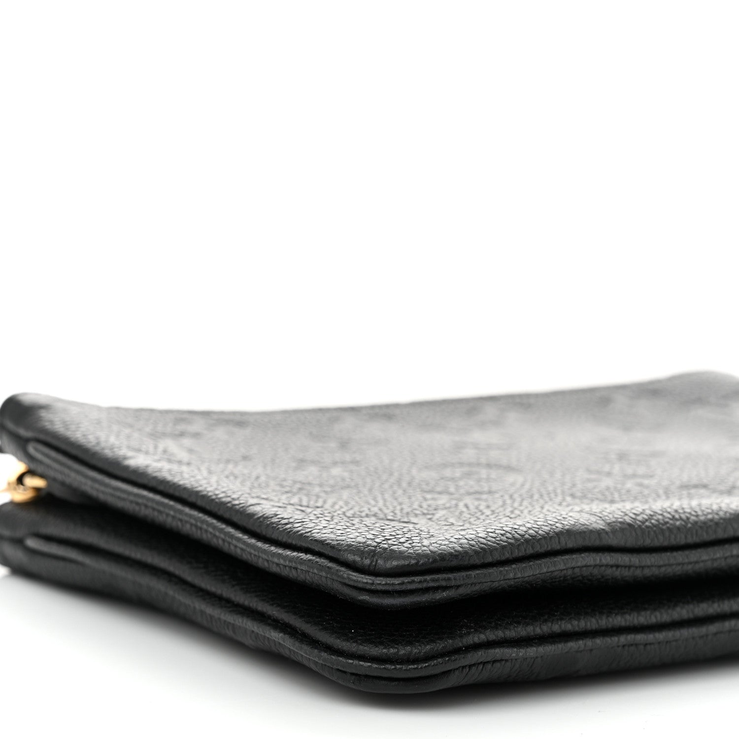 Louis Vuitton Empreinte Double Zip Pochette Black 10 of 11