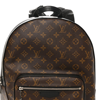 Louis Vuitton Monogram Macassar Josh Backpack 6 of 8