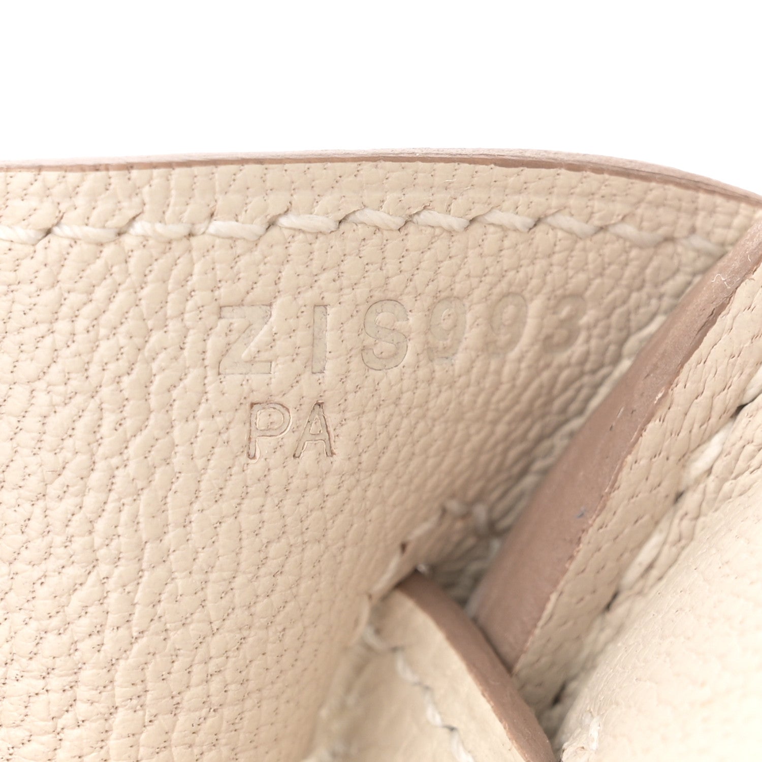 Hermes Togo Birkin 25 Craie 7 of 11