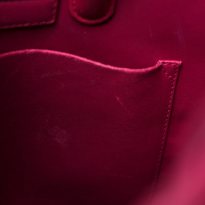 Christian Dior Bullcalf Medium Diorever Flap Fuschia 12 of 15