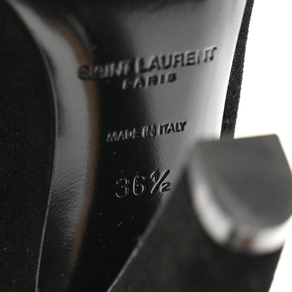 Saint Laurent Knee High Boots 36.5 Black 7 of 13