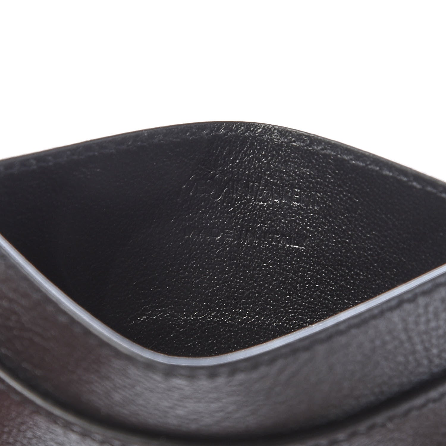 Saint Laurent Textured Calfskin Belle De Jour Card Case Black 6 of 8