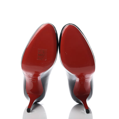 Christian Louboutin Patent New Simple 120 Pumps 37.5 Black 5 of 9