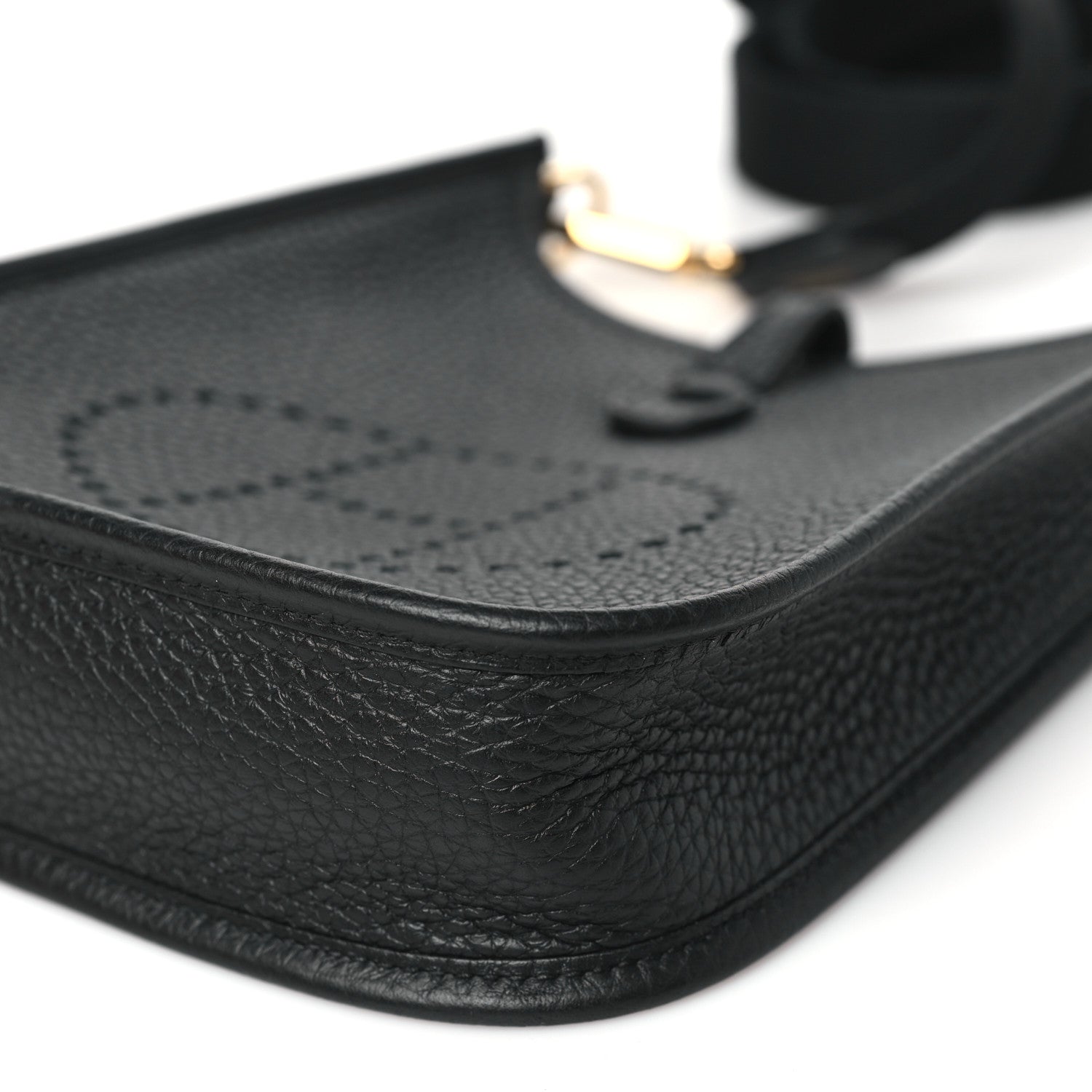 Hermes Taurillon Clemence Evelyne TPM Black 10 of 10