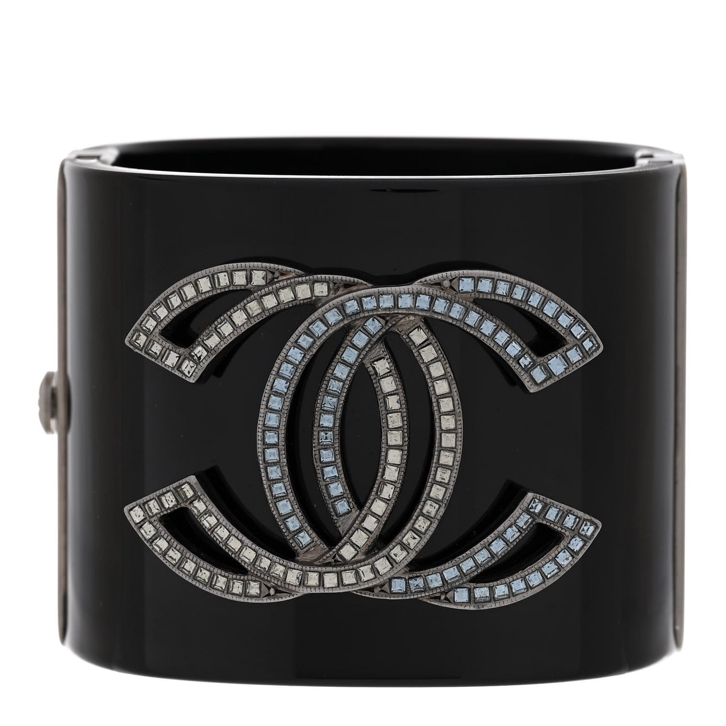 Resin Crystal CC Cuff Black