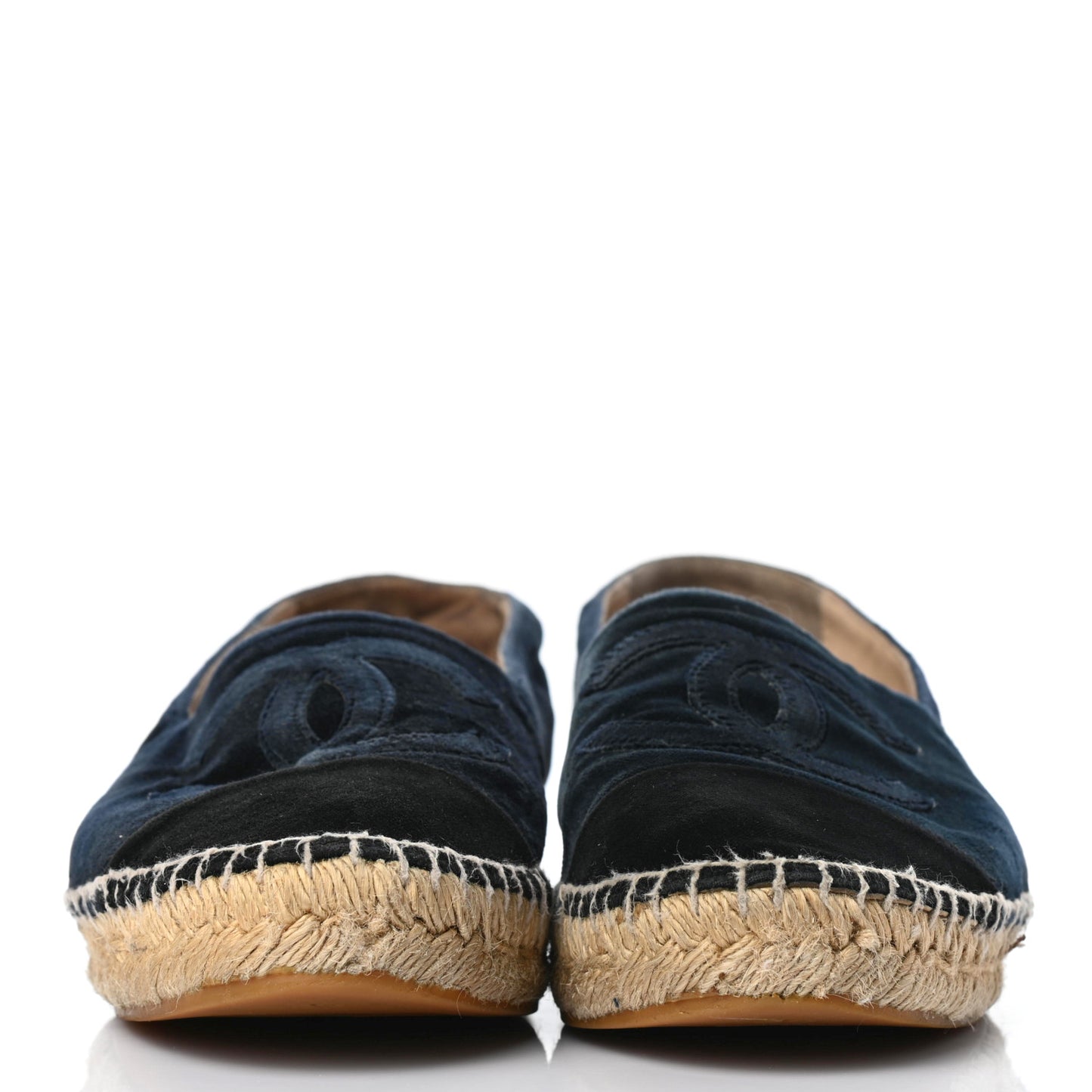 Velvet CC Espadrilles 39 Dark Navy Black