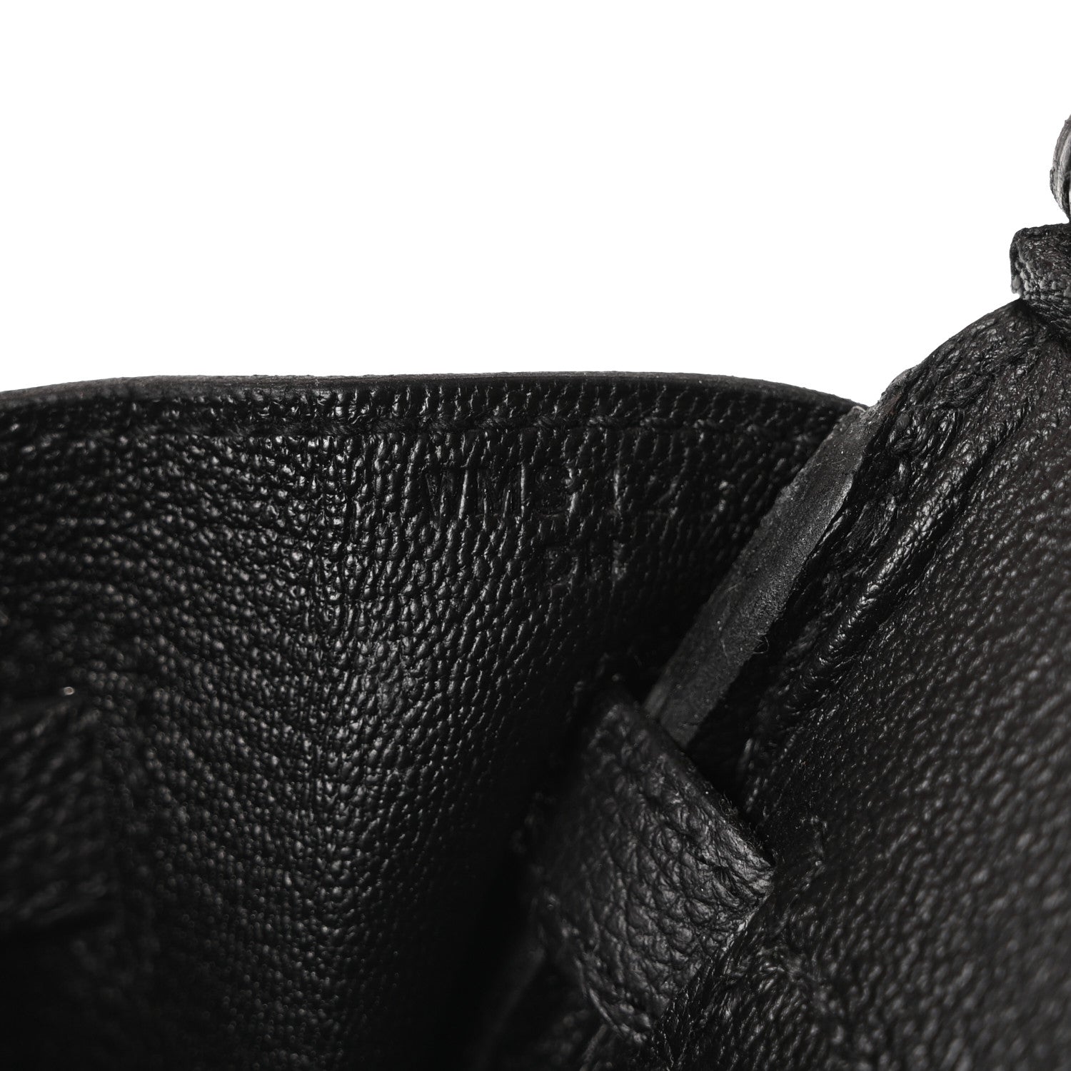 Hermes Togo Birkin 25 Black 7 of 11