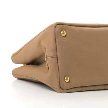 Prada Canapa Small Logo Tote Tabacco 10 of 13
