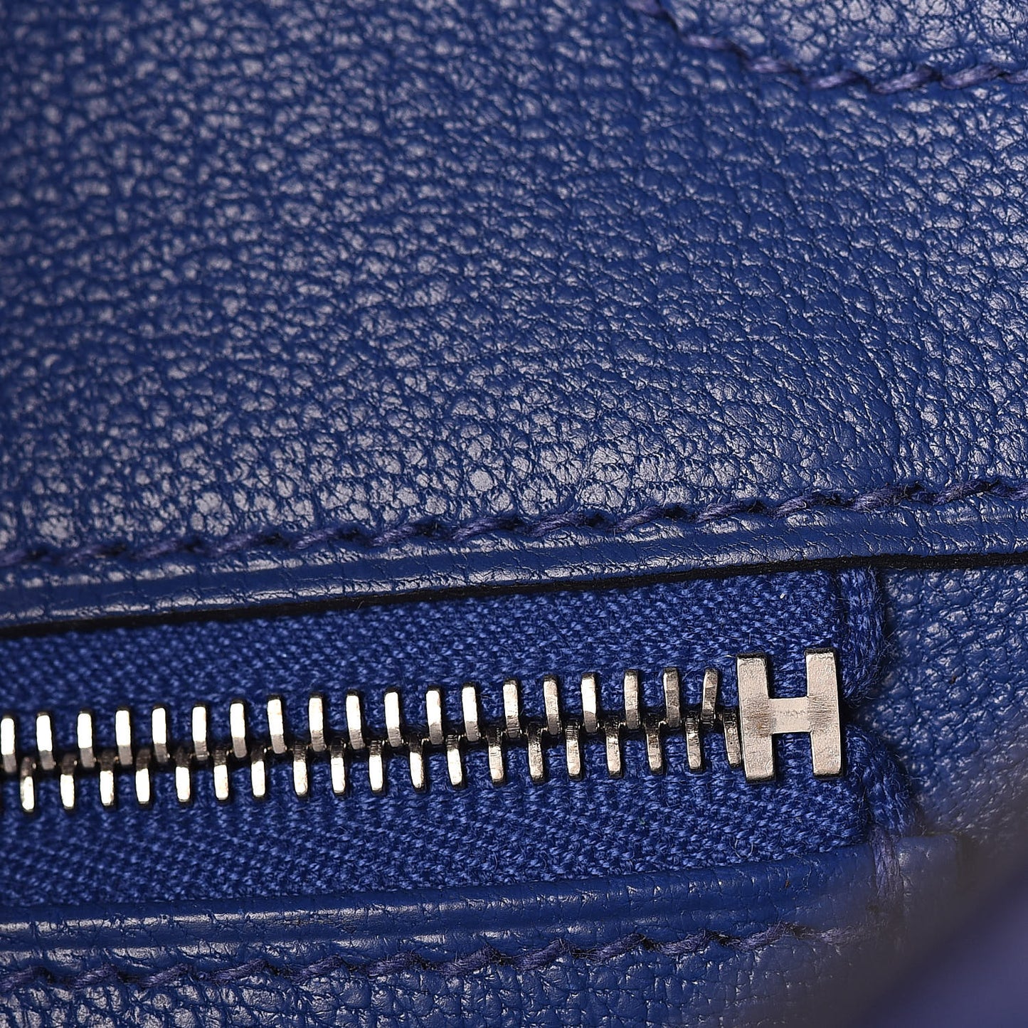 Togo Birkin 35 Bleu Electrique