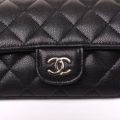 Chanel Caviar Quilted Glasses Case With Chain Black 12 of 14