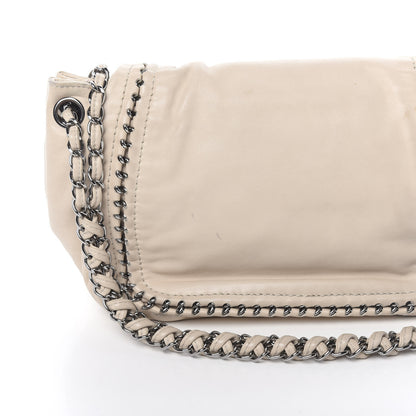 Chanel Smooth Calfskin Luxe Ligne Flap Light Beige 11 of 15