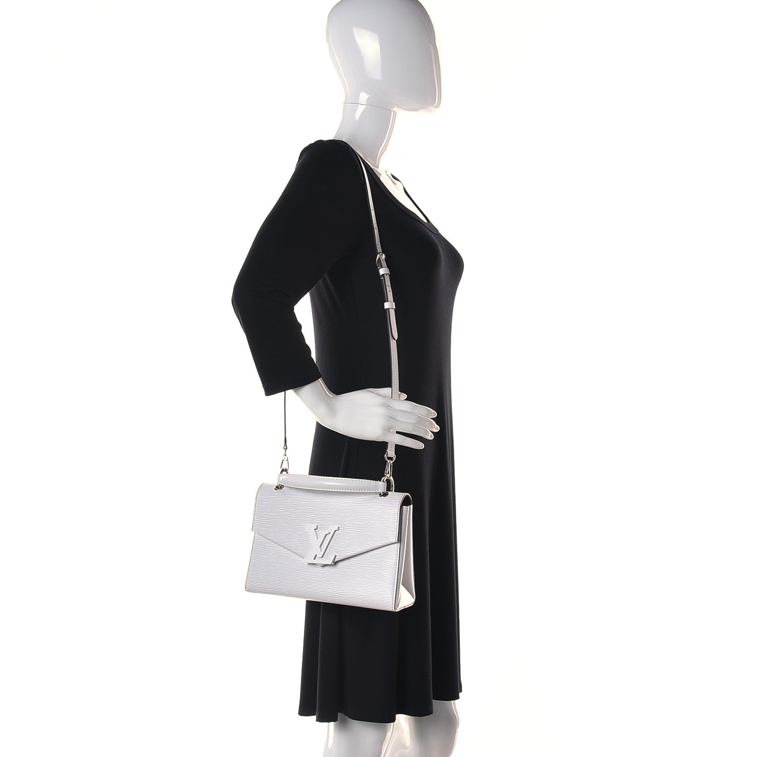 Louis Vuitton Epi Grenelle MM White 2 of 8