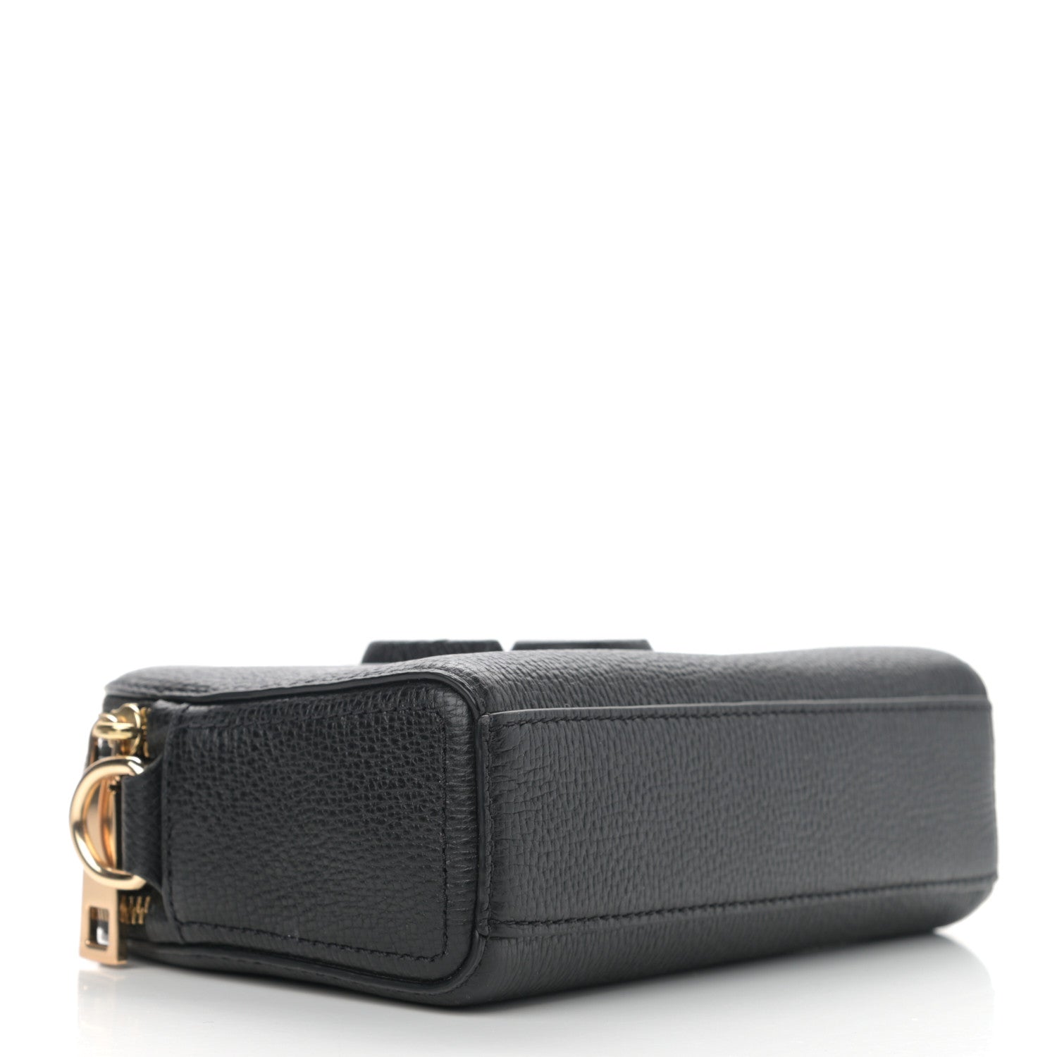 Marc Jacobs Calfskin Shutter Camera Crossbody Bag Black 3 of 10