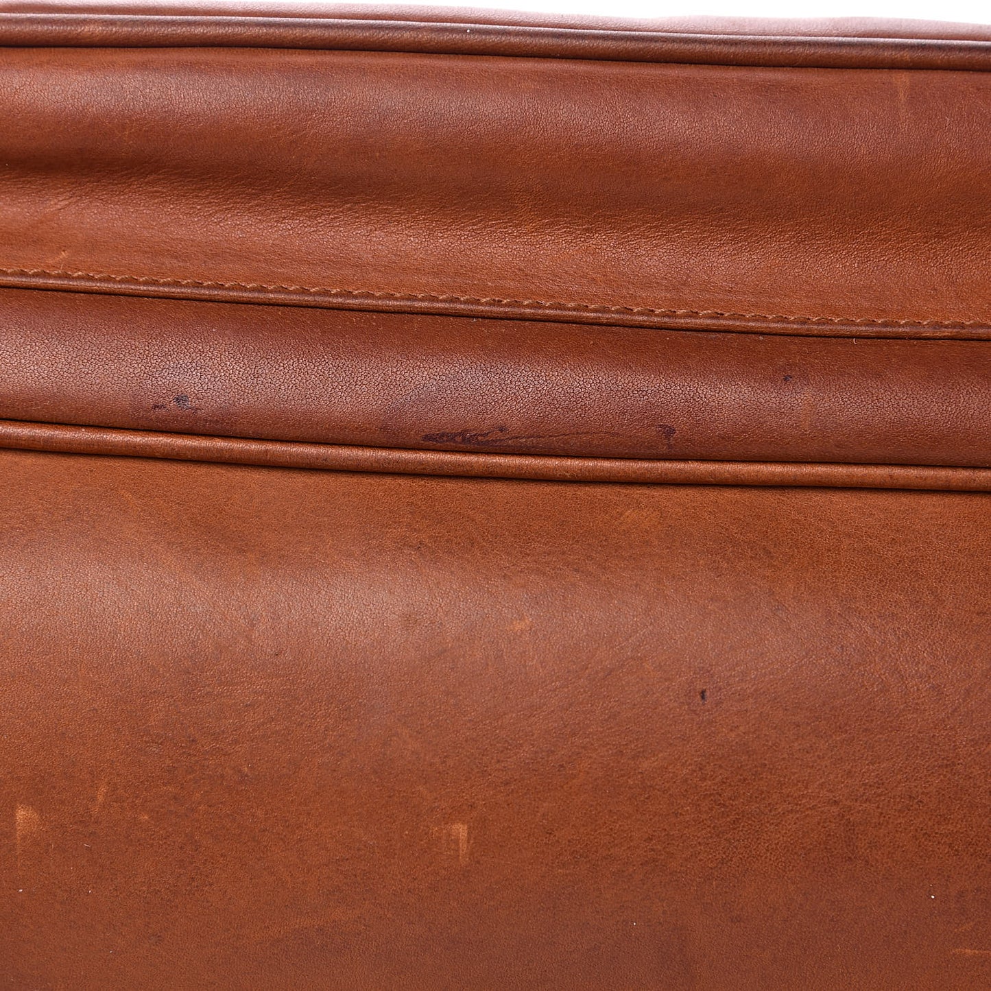 Calfskin Monogram Medium Niki Chain Satchel Cognac