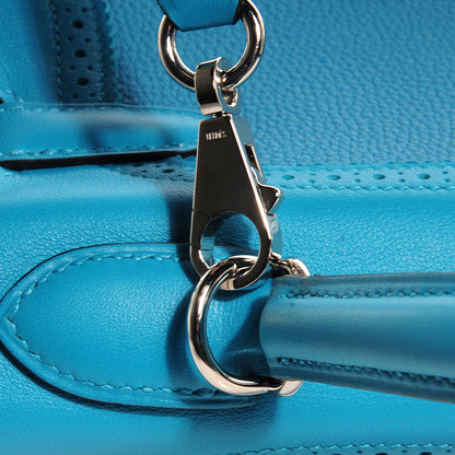 Hermes Togo Swift Ghillies Kelly 32 Turquoise 7 of 29