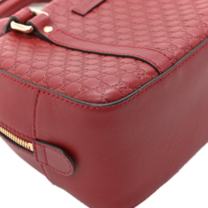 Gucci Soft Microguccissima Small Crossbody Bag Rosso 14 of 16