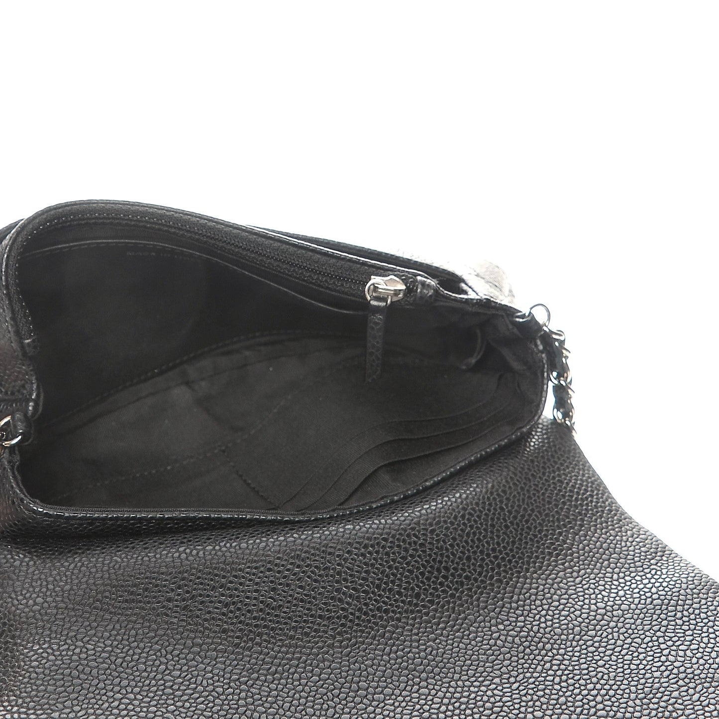 Caviar Half Moon Wallet On Chain WOC Black