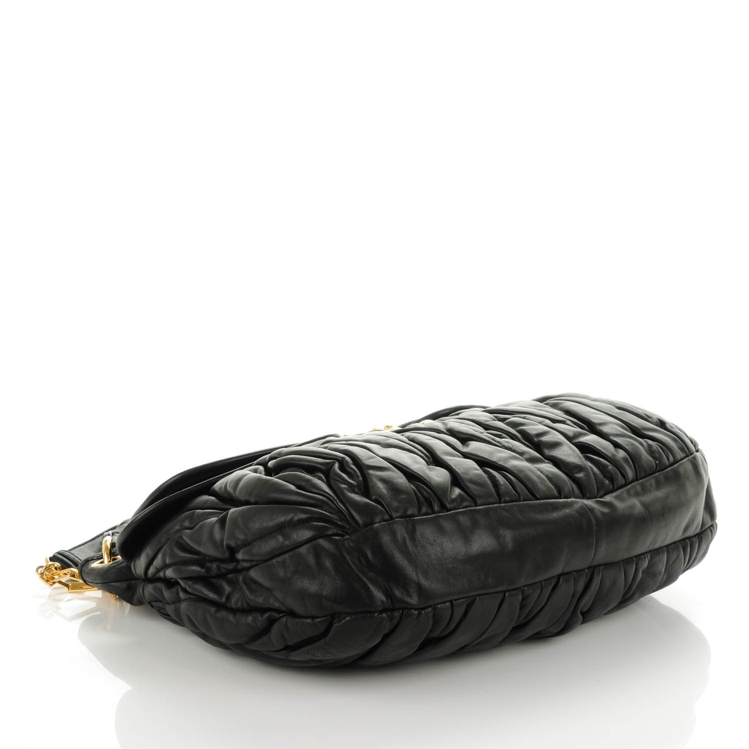 Miu Miu Matelasse Lux Coffer Hobo Nero Black 4 of 8
