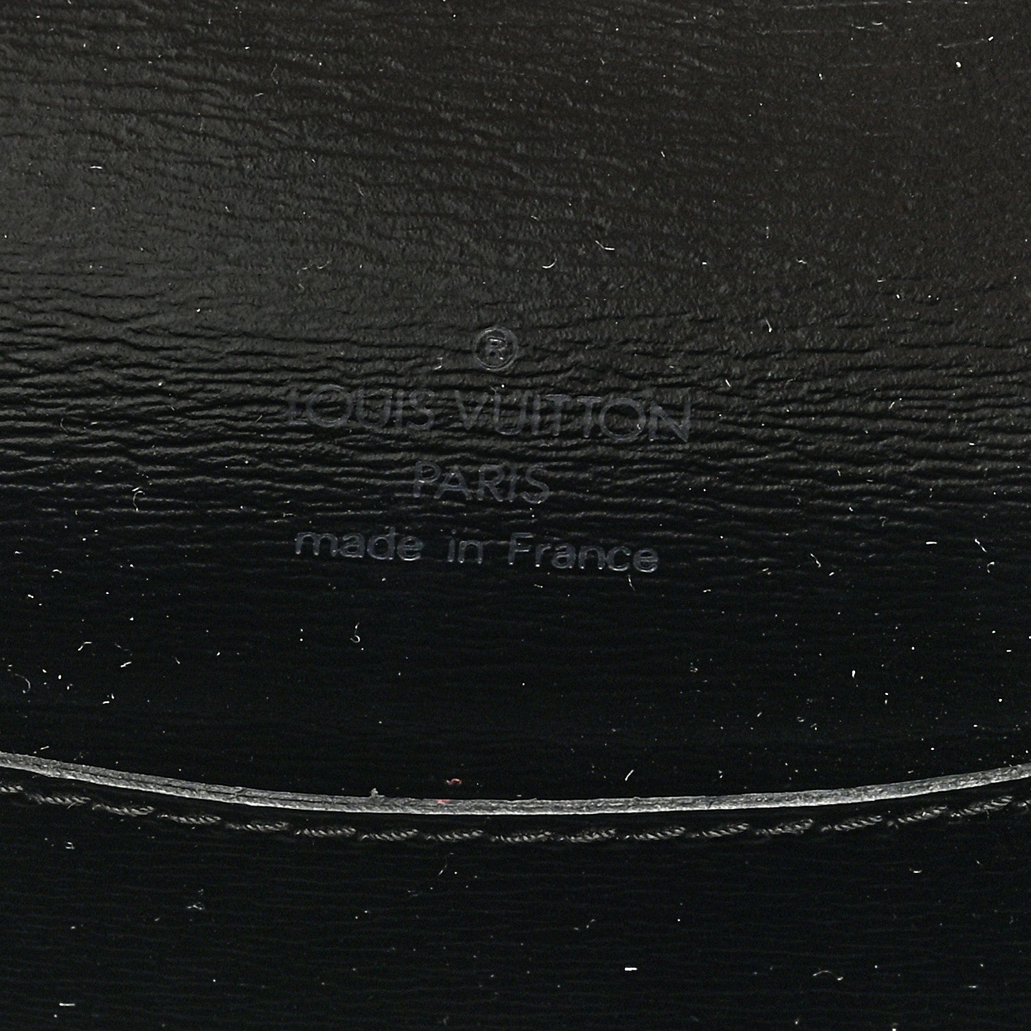 Louis Vuitton Epi Pochette Presbourg Black 6 of 6