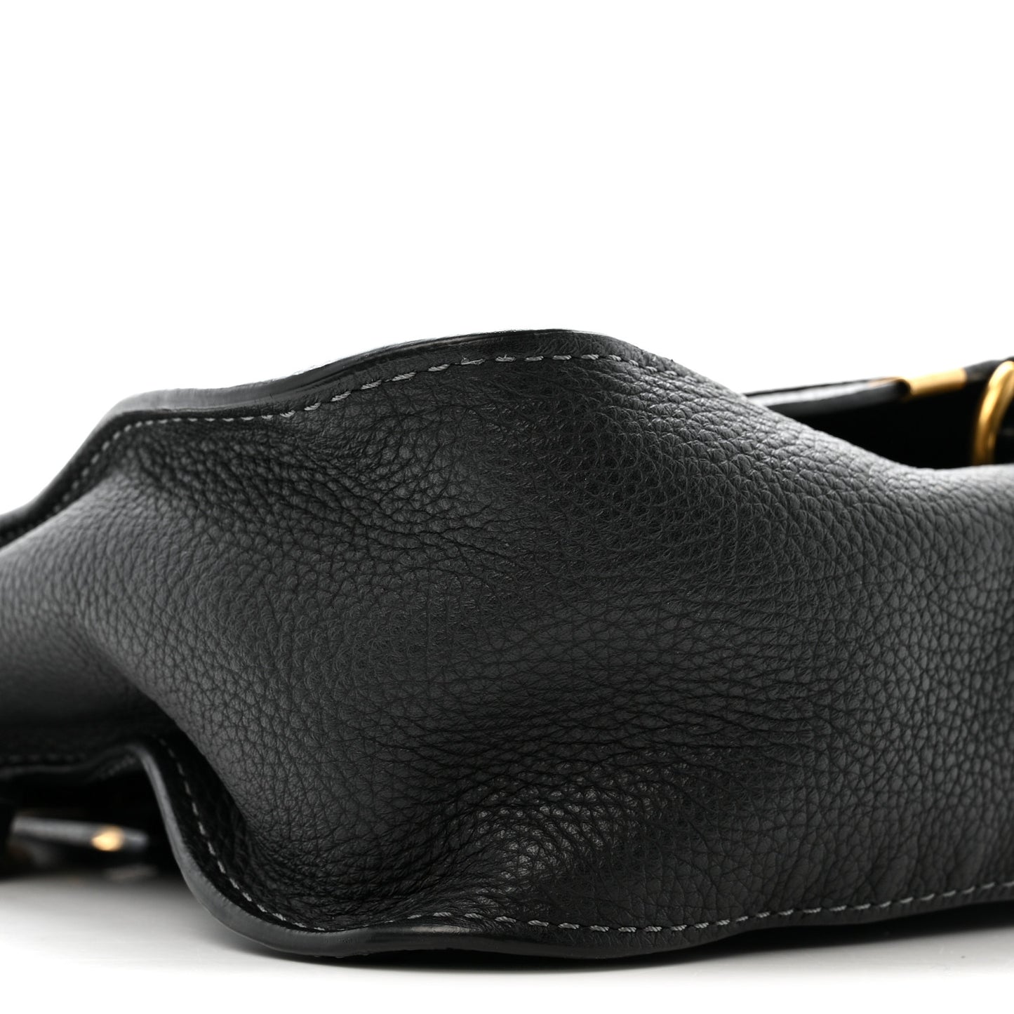 Calfskin Medium Marcie Satchel Black
