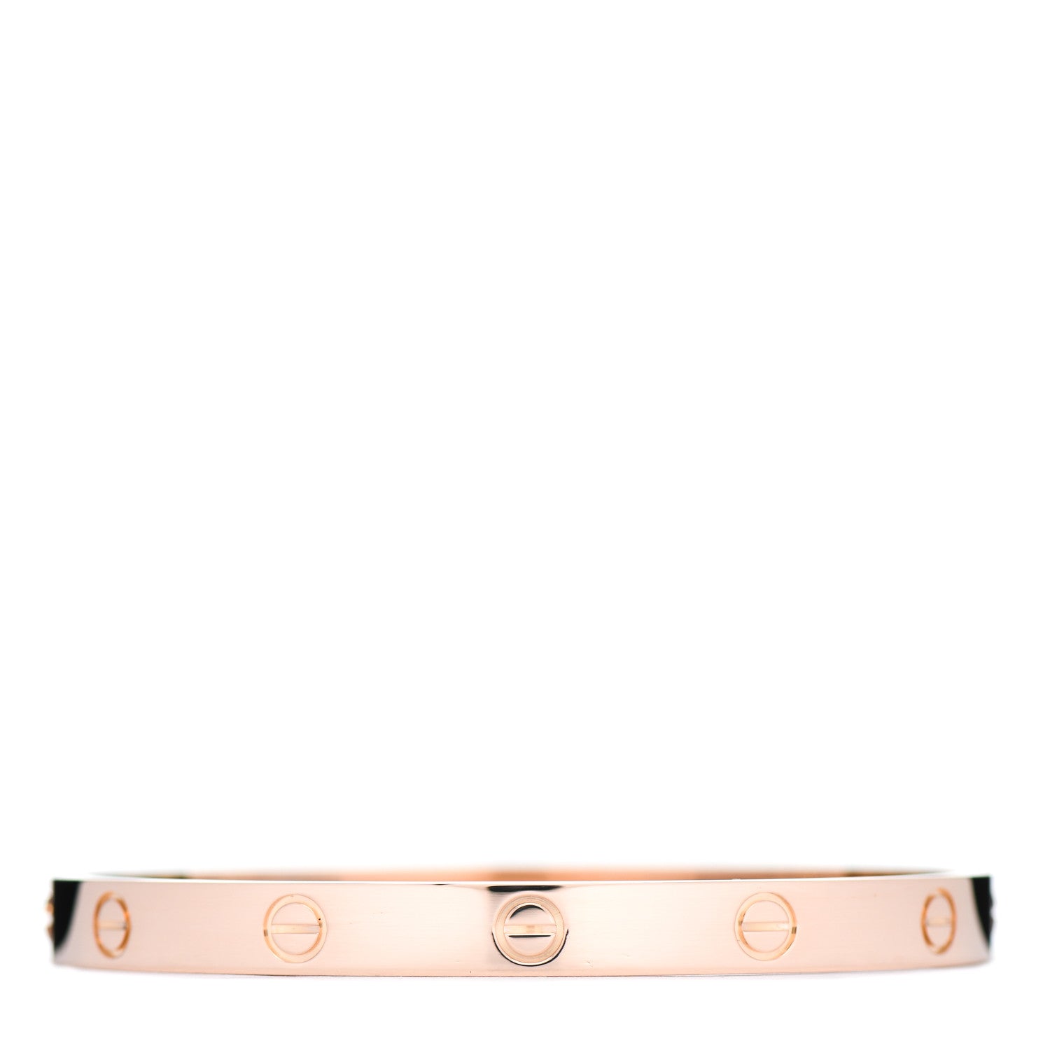 Cartier 18K Pink Gold LOVE Bracelet 18 3 of 5