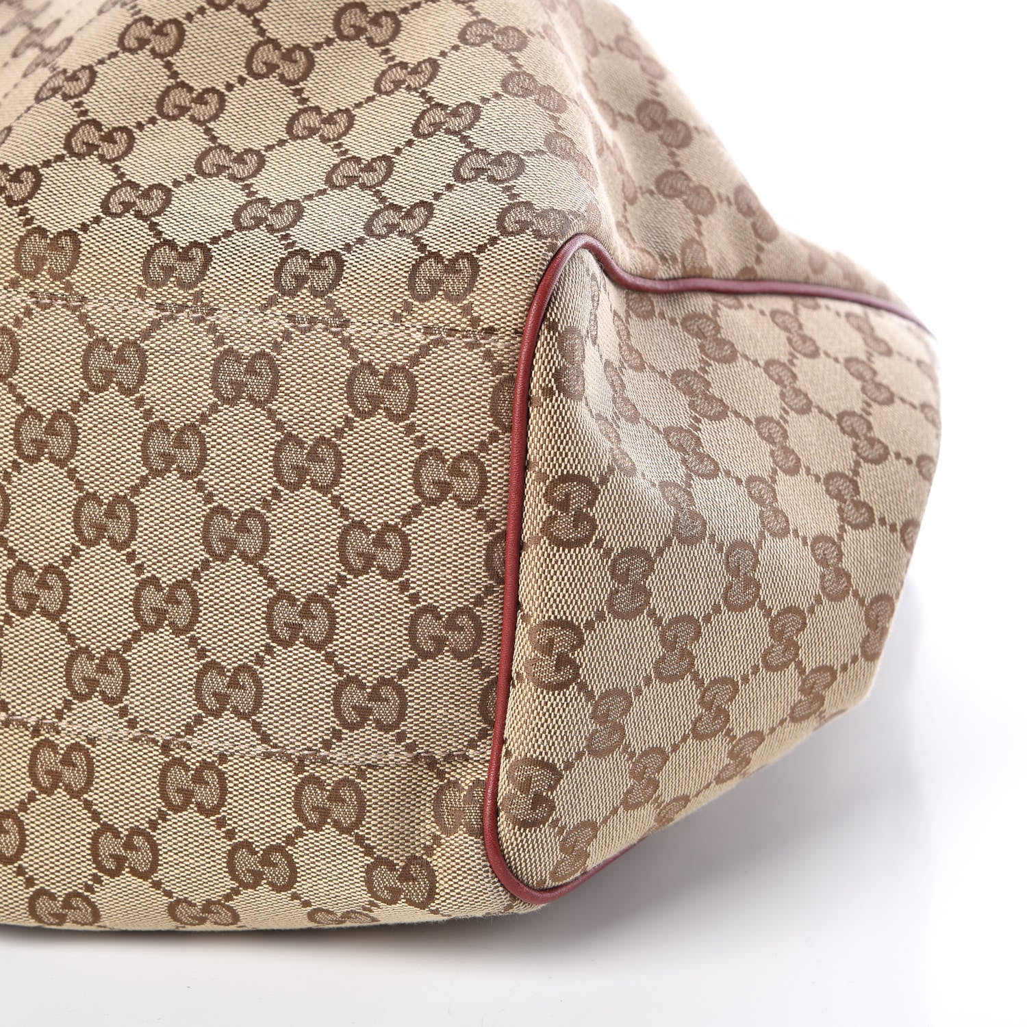 Gucci Monogram Large Sukey Tote Dark Red 6 of 9