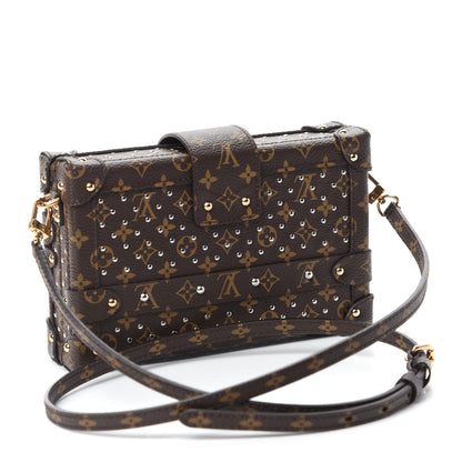 Louis Vuitton Monogram Studded Petite Malle 3 of 11