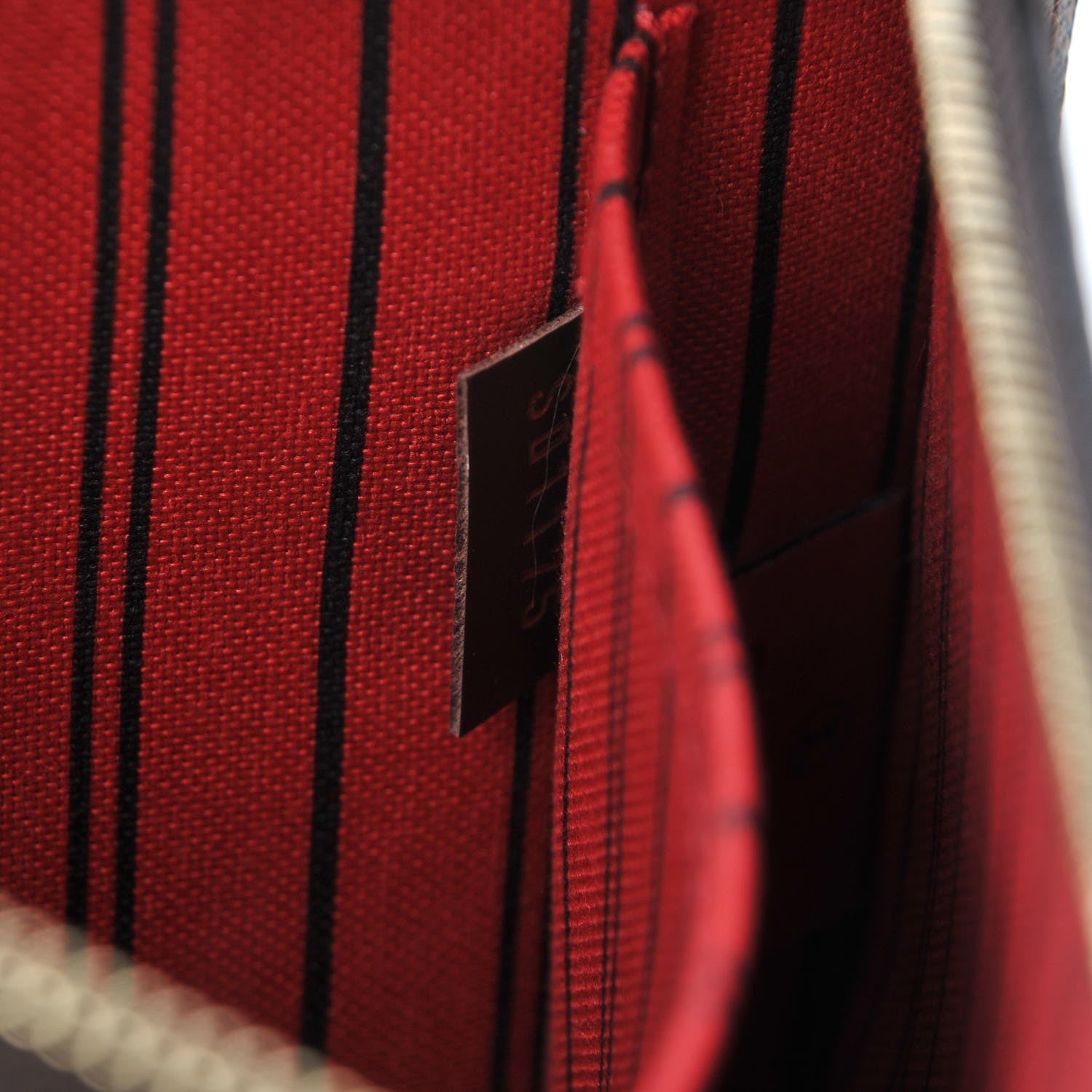Louis Vuitton Damier Ebene Neverfull MM GM Pochette 8 of 8