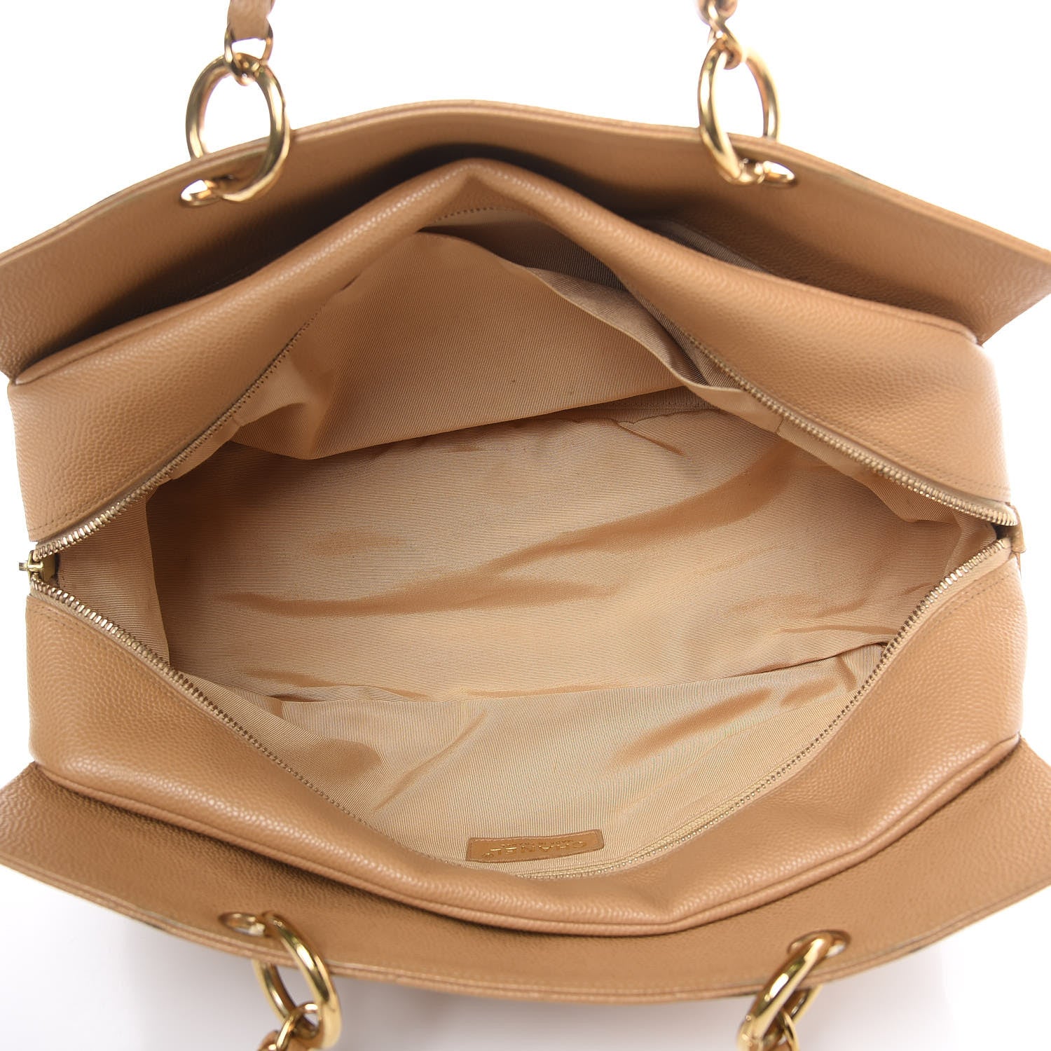 Chanel Caviar Quilted Petit Timeless Tote PTT Beige 5 of 17