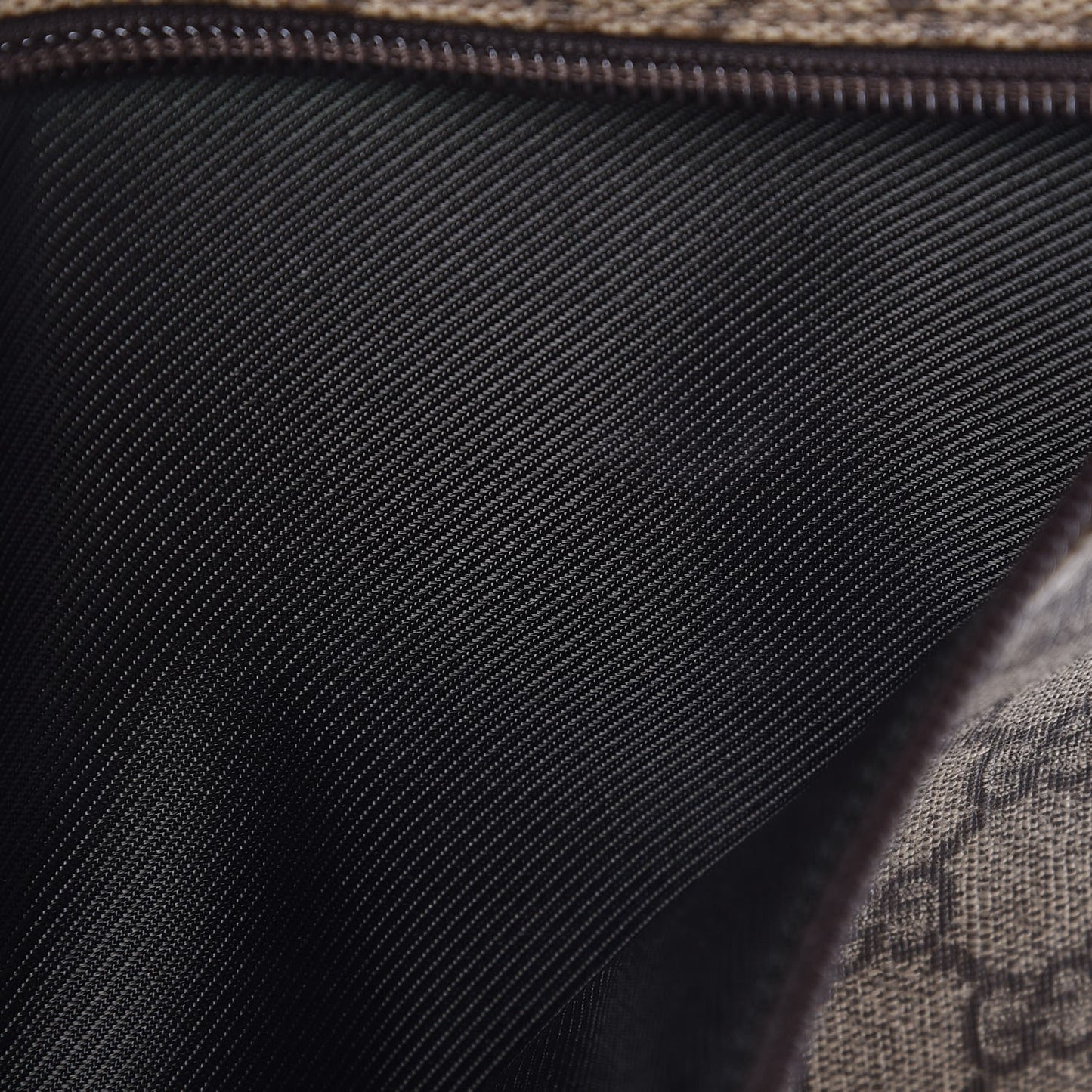 GG Plus Monogram Double Pocket Belt Bag Brown