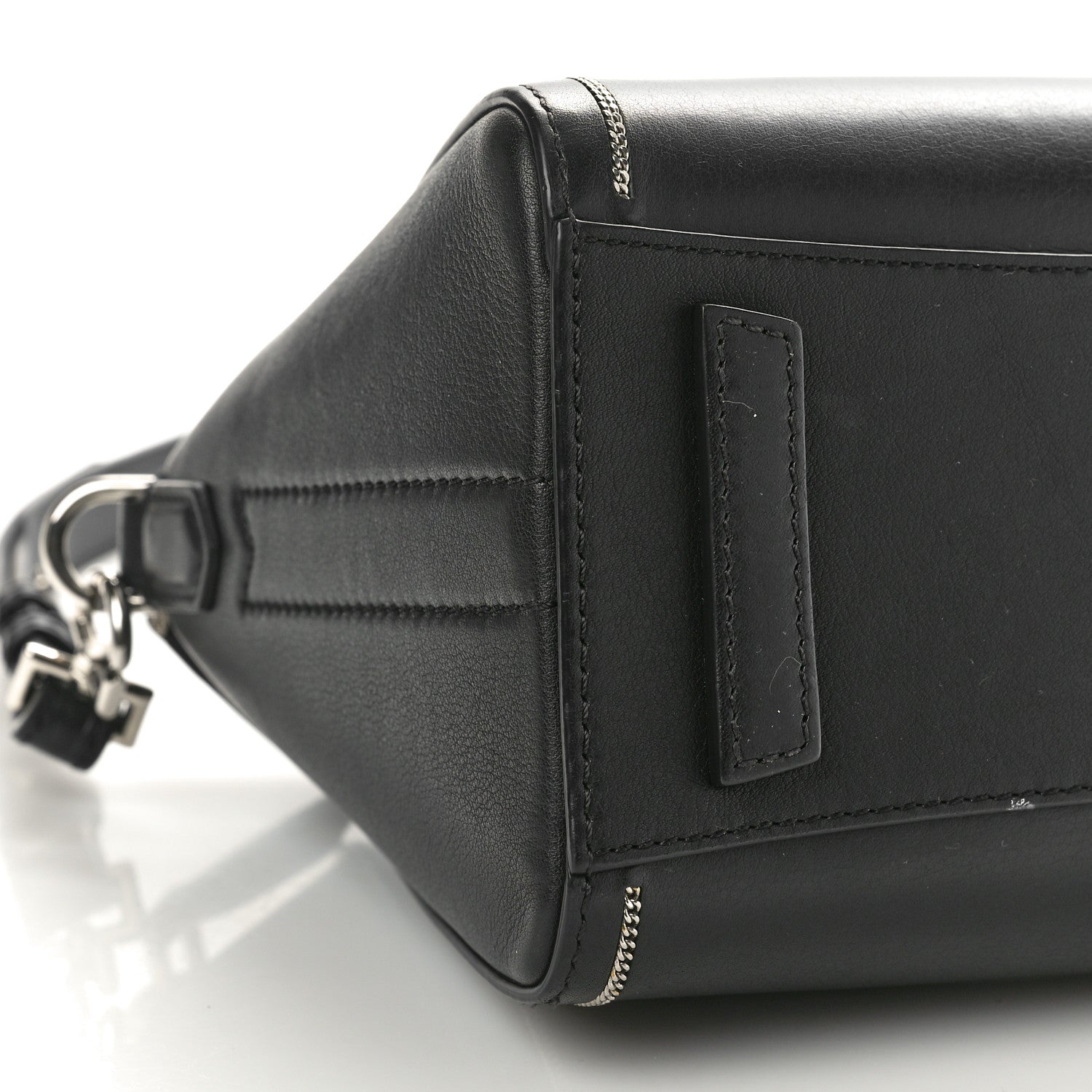 Givenchy Calfskin Chain Detail Mini Antigona Black 11 of 11