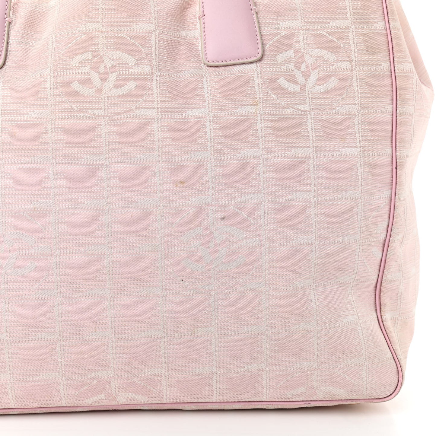 Nylon Medium Travel Tote Pink