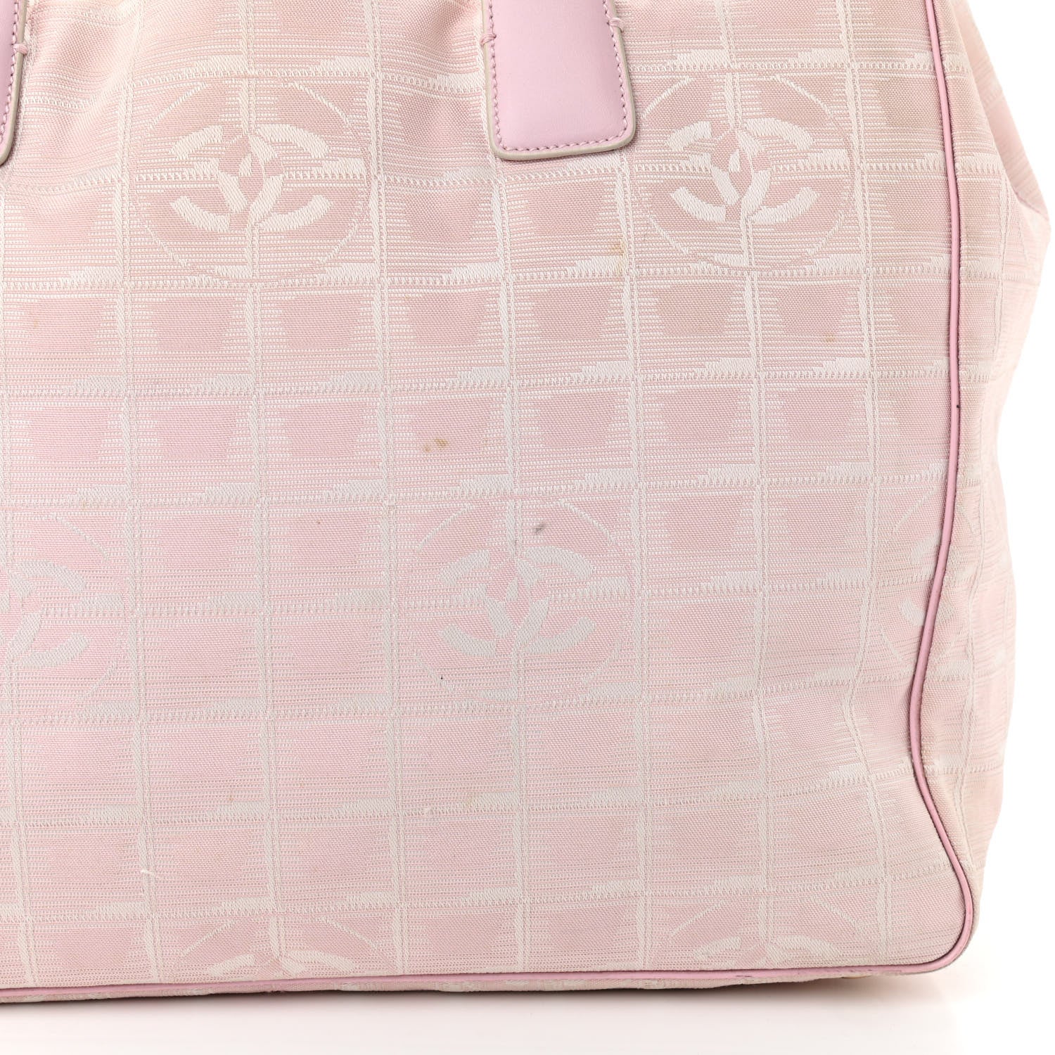 Chanel Nylon Medium Travel Tote Pink 13 of 16