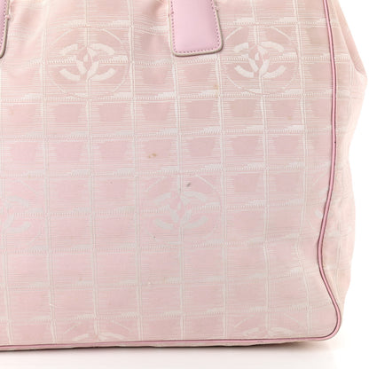 Chanel Nylon Medium Travel Tote Pink 13 of 16