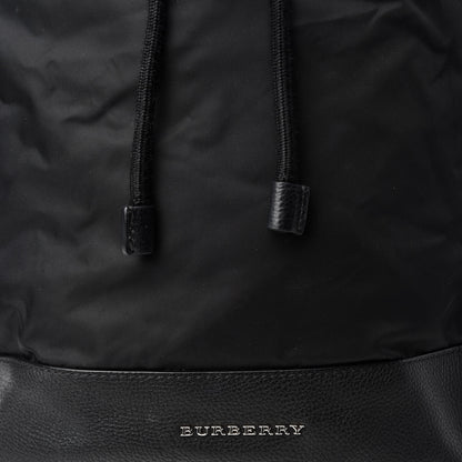 Burberry Nylon Grained Calfskin Watson Diaper Bag Black 11 of 11