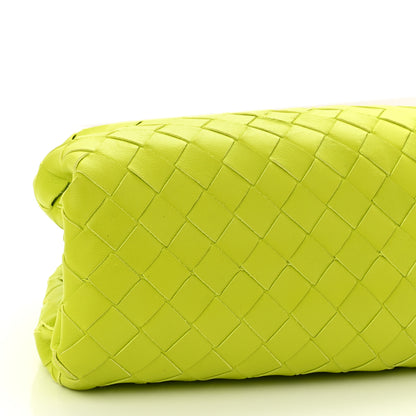 Bottega Veneta Nappa Maxi Intrecciato The Pouch Oversized Clutch Kiwi 10 of 11