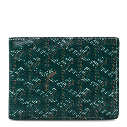 Goyard Goyardine Bi-Fold Victoire PM Wallet Green 1 of 6