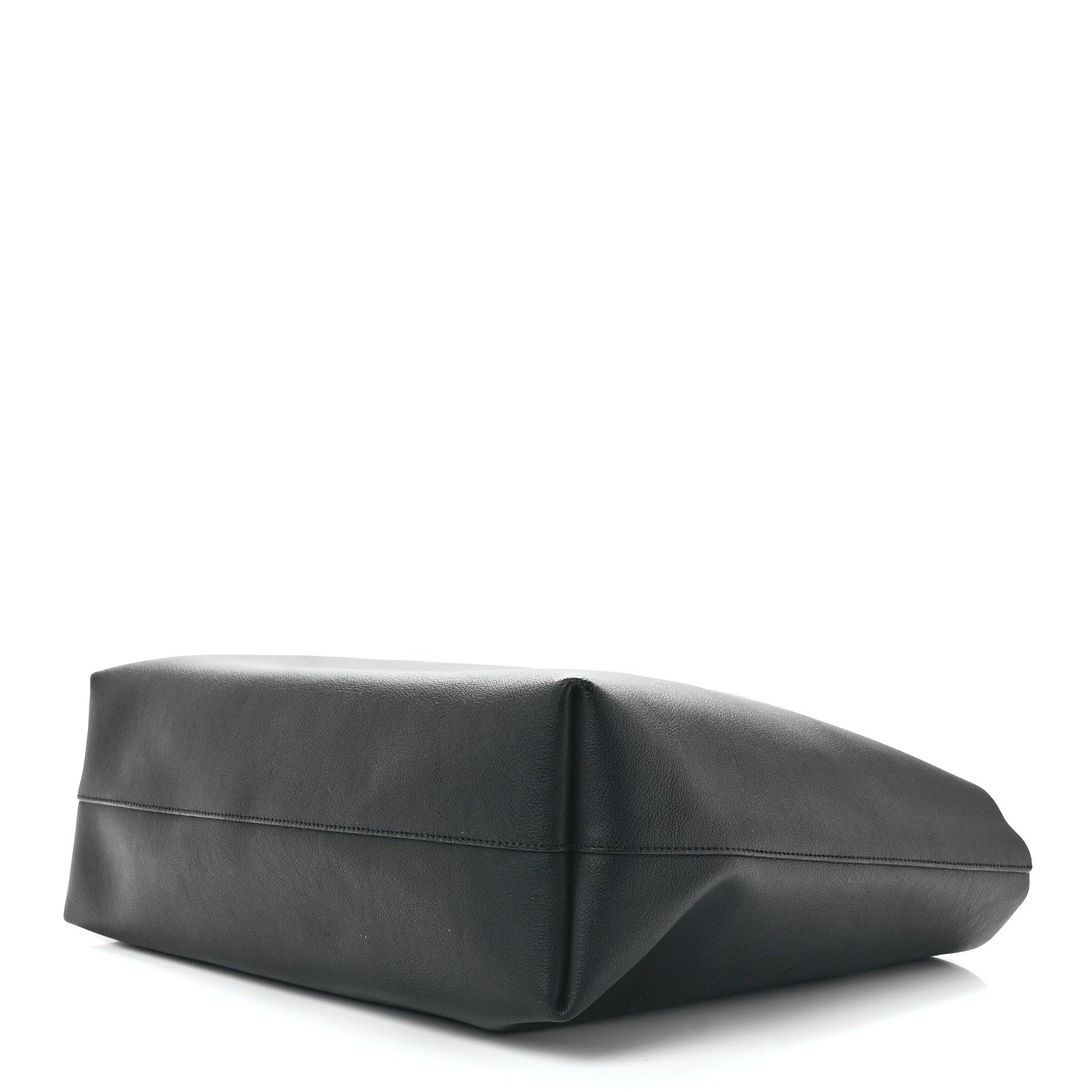 Saint Laurent Calfskin Large Shopping Tote Black 12 of 14