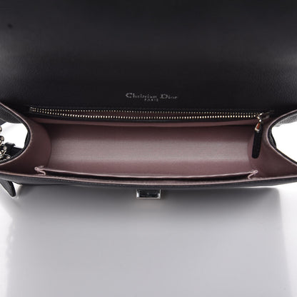 Christian Dior Grained Calfskin Medium Diorama Flap Bag Black 5 of 8