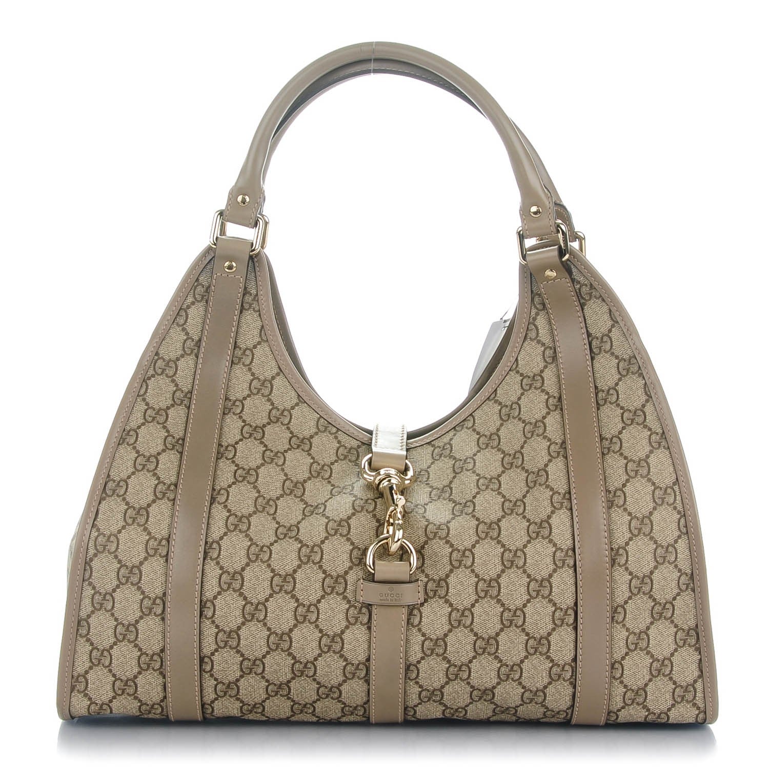 Gucci GG Plus Monogram Medium Joy Shoulder Bag Grey 1 of 7